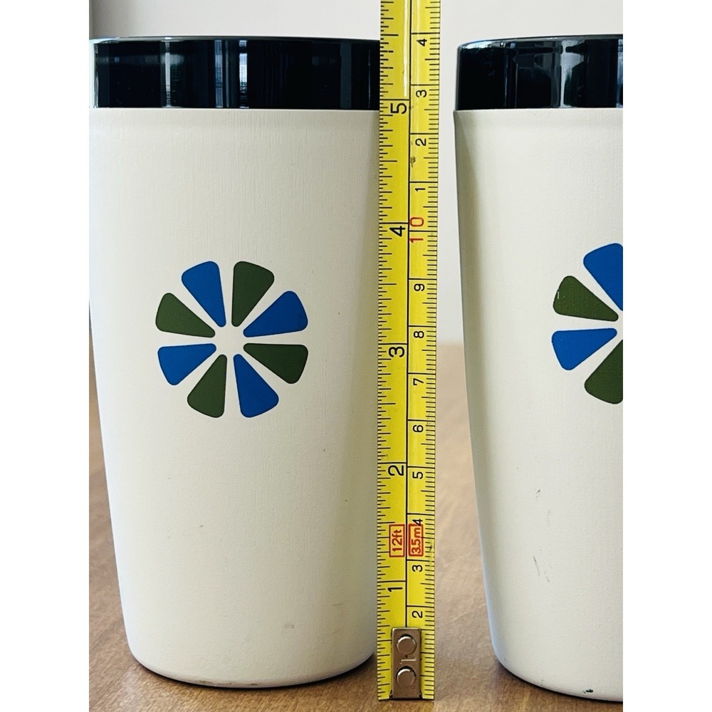Vintage MCM Therm Ware Daisy Cups Tumbler David Douglas‎ Retro Mod 60s Glamping - Picture 8 of 8